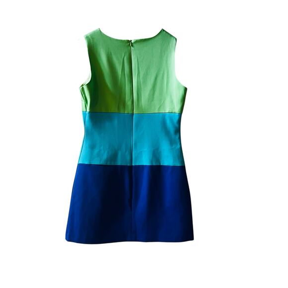 A List By Wrapper Color Block Sleeveless Dress Size M Medium - Picture 2 of 7